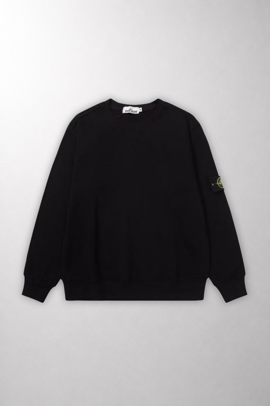 Свитшот Stone Island с нашивкой в виде компаса на вороте