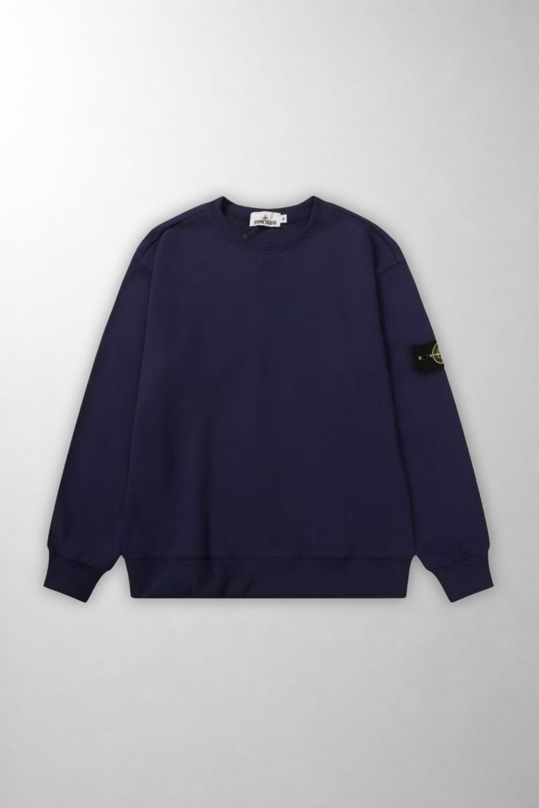 Свитшот Stone Island с нашивкой в виде компаса на вороте
