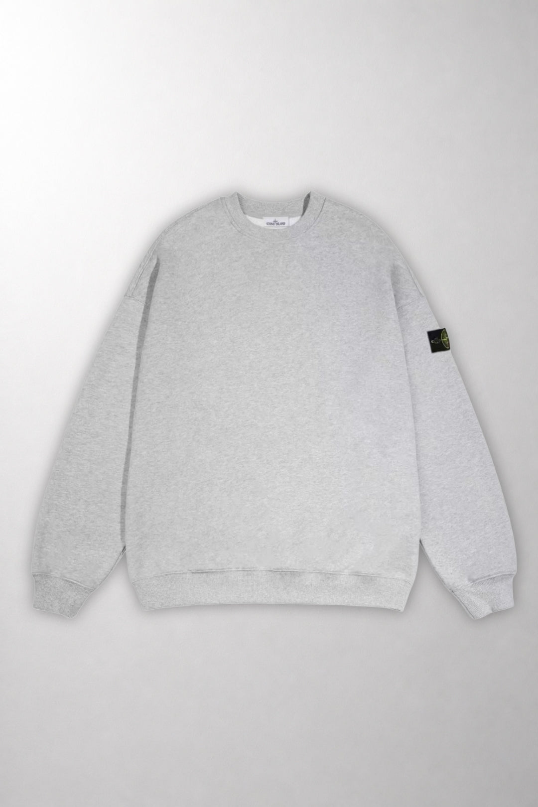 Свитшот Stone Island с нашивкой в виде компаса на вороте