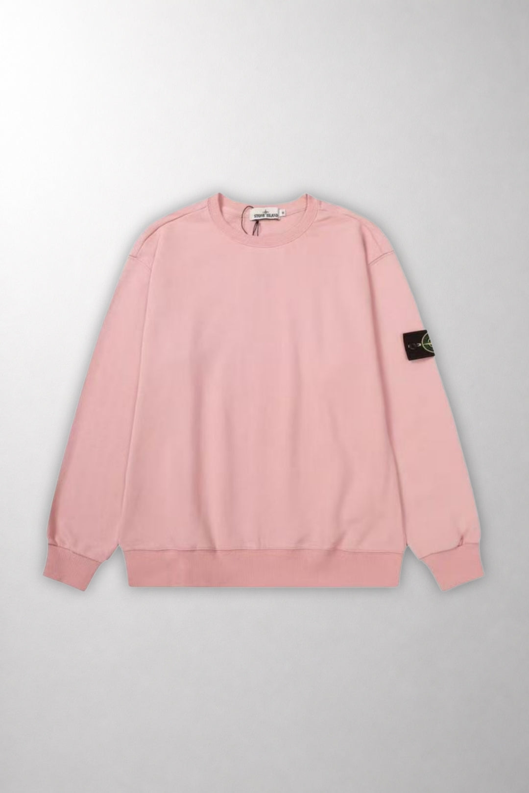 Свитшот Stone Island с нашивкой в виде компаса на вороте