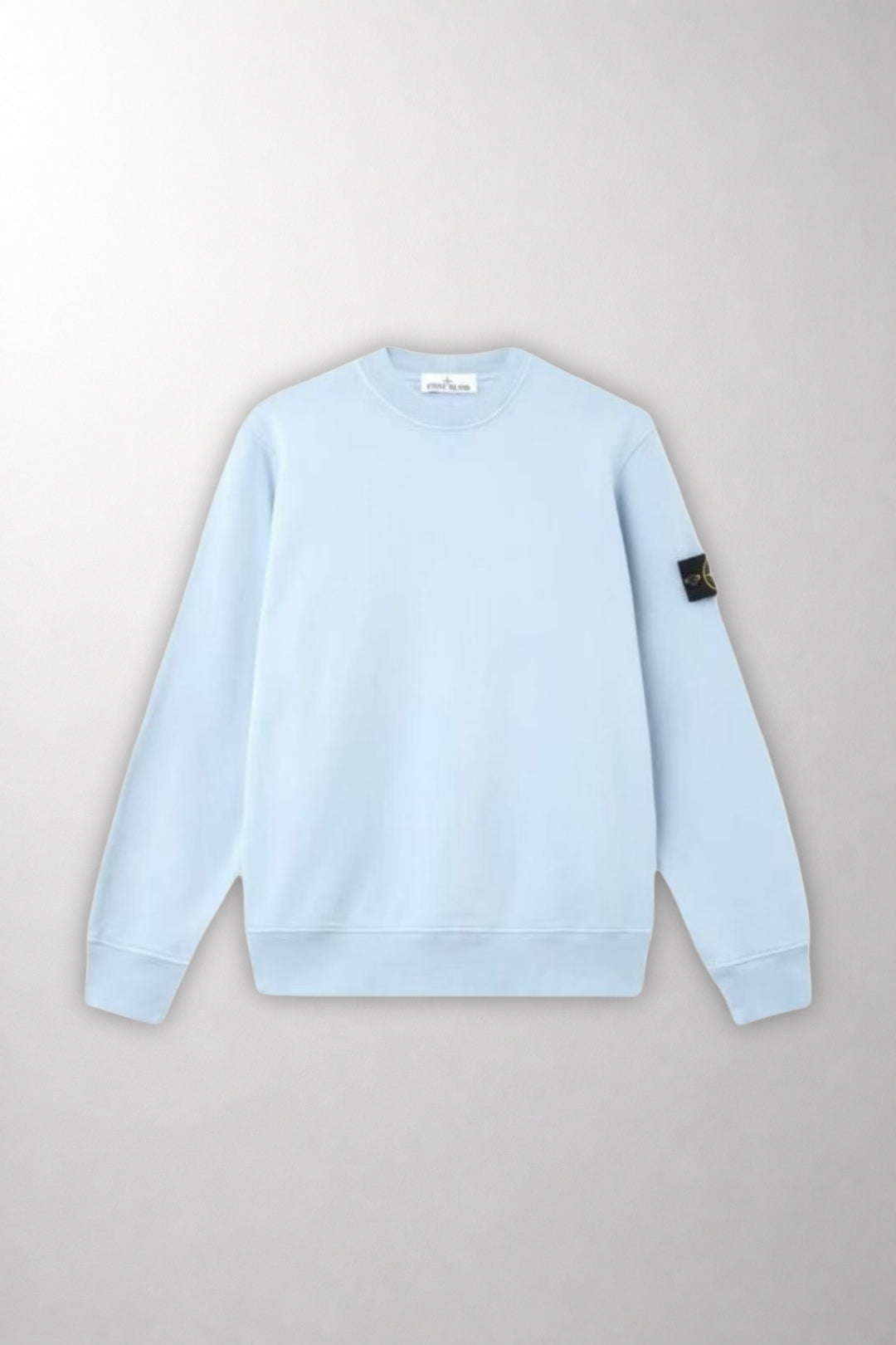 Свитшот Stone Island с нашивкой в виде компаса на вороте