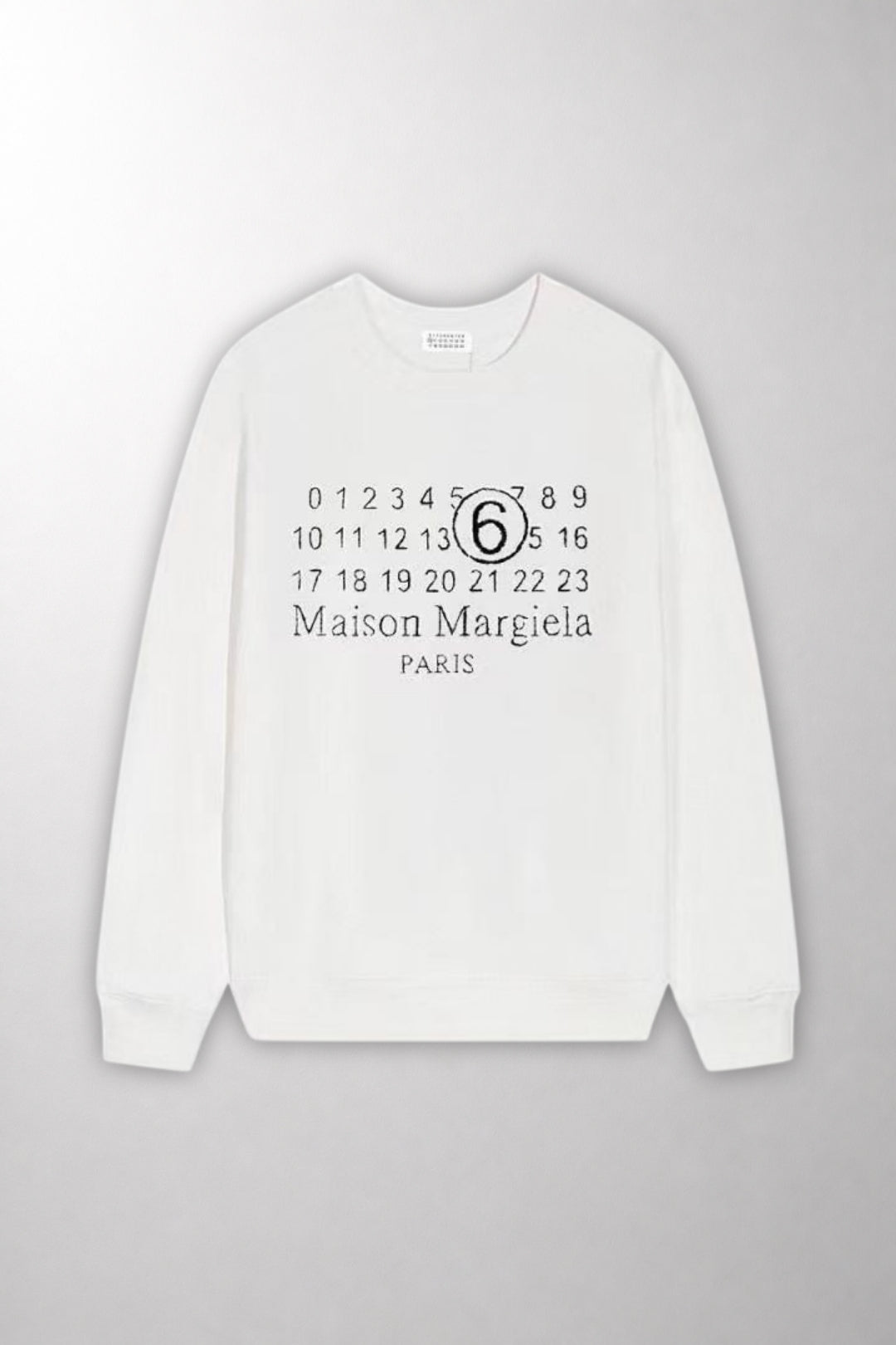 Свитшот Maison Margiela с логотипом Numeric