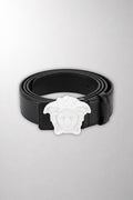 Ремень Versace из кожи с бляшкой Медузы